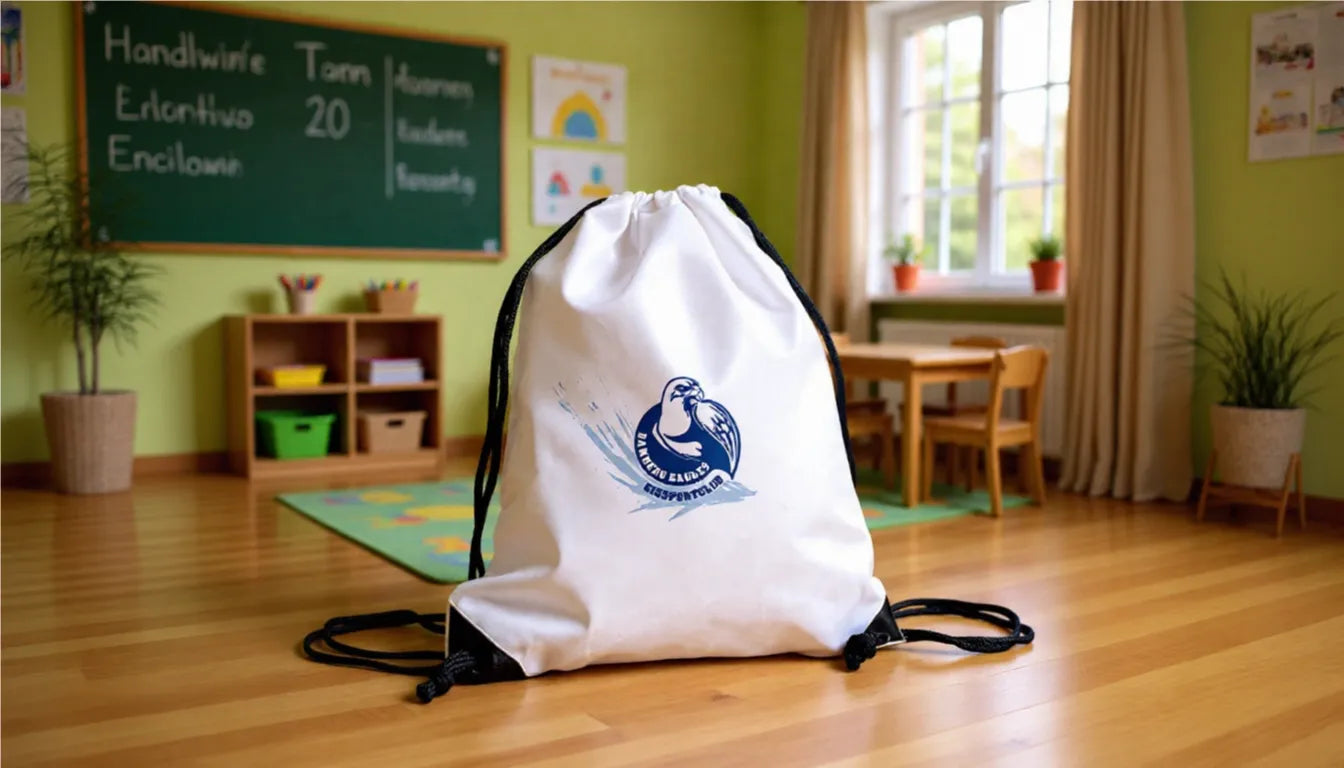 Personalisierbare Tasche mit Sublimationsdruck, handgefertigt und individuell gestaltet – ideal für Schule, Freizeit oder Alltag.