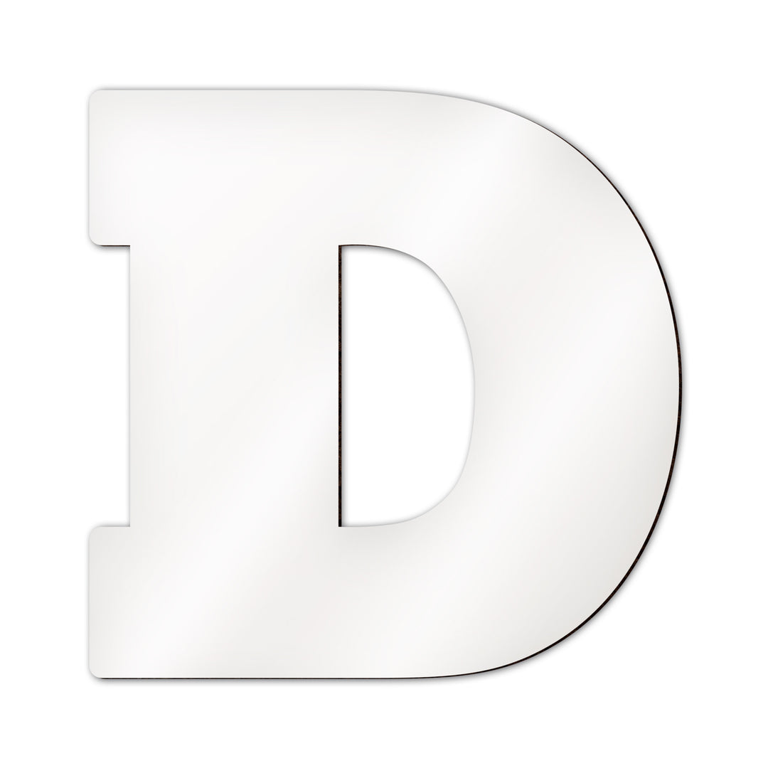 Personalisierter Buchstabe D mit eigenem Foto, Name und individuellem Wunschdesign