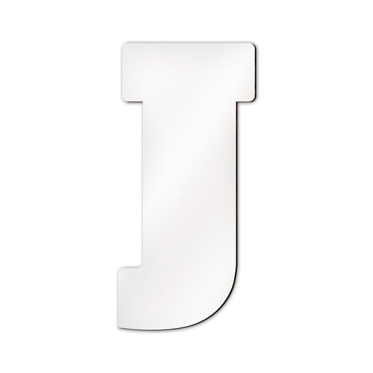 Personalisierter Buchstabe J mit eigenem Foto, Name und individuellem Wunschdesign