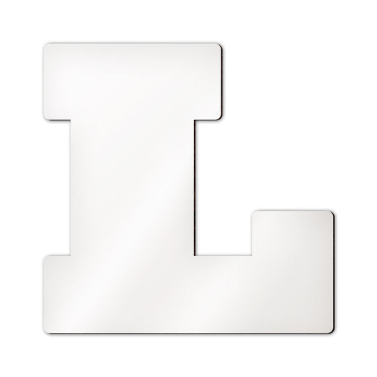 Personalisierter Buchstabe L mit eigenem Foto, Name und individuellem Wunschdesign