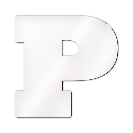 Personalisierter Buchstabe P mit eigenem Foto, Name und individuellem Wunschdesign