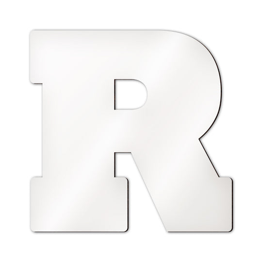 Personalisierter Buchstabe R mit eigenem Foto, Name und individuellem Wunschdesign