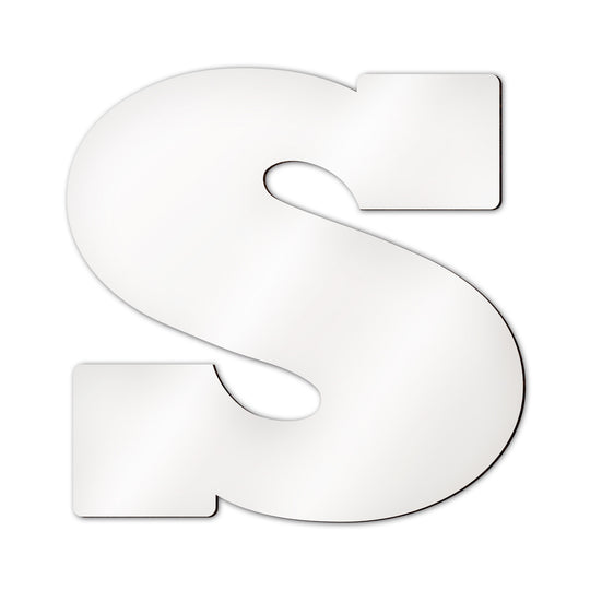 Personalisierter Buchstabe S mit eigenem Foto, Name und individuellem Wunschdesign