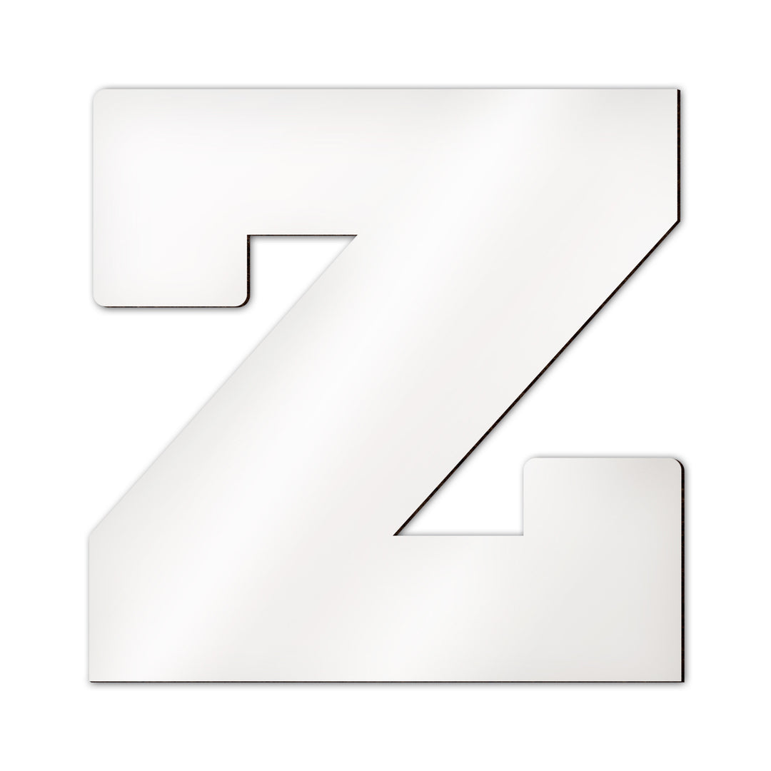 Personalisierter Buchstabe Z mit eigenem Foto, Name und individuellem Wunschdesign