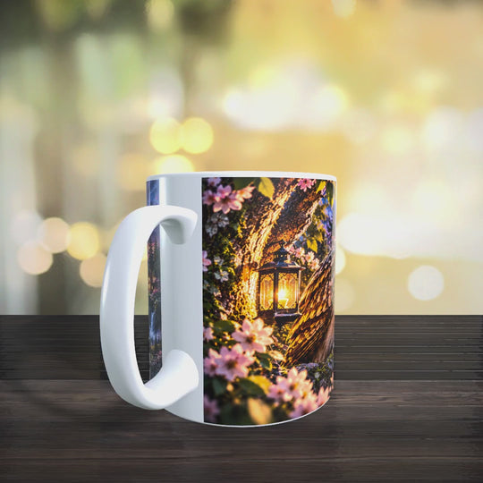 Produktvideo der Eulen-Tasse mit Ansichten des Eulenmotivs und der fantasievollen Landschaft