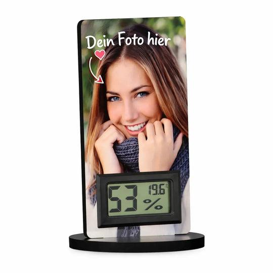 Thermometer mit eigenem Foto personalisieren und individuell gestalten