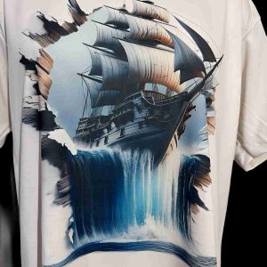 Piratenschiff Motiv Shirt