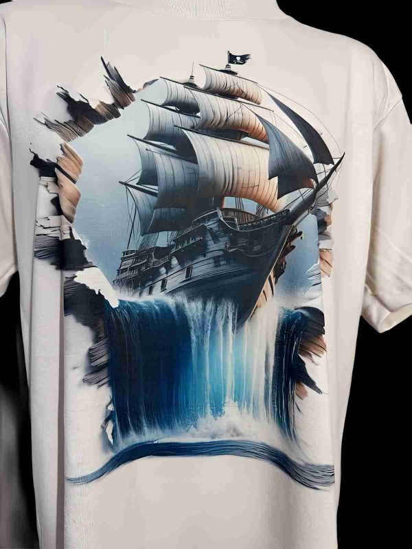 Piratenschiff Motiv Shirt