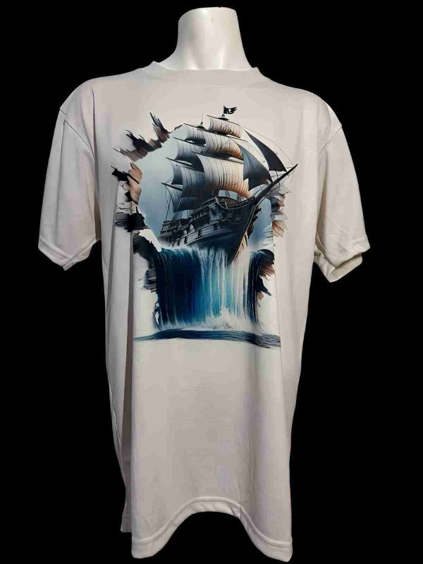 Piratenschiff Motiv Shirt