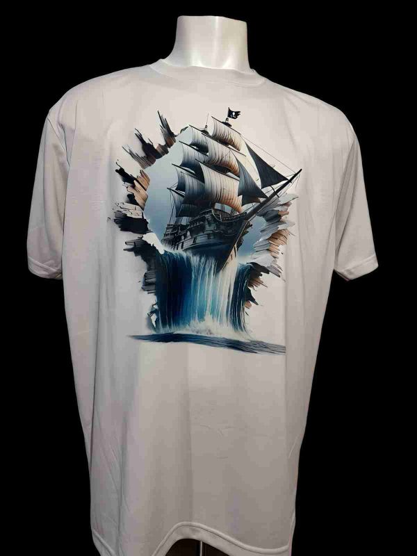 Piratenschiff Motiv Shirt