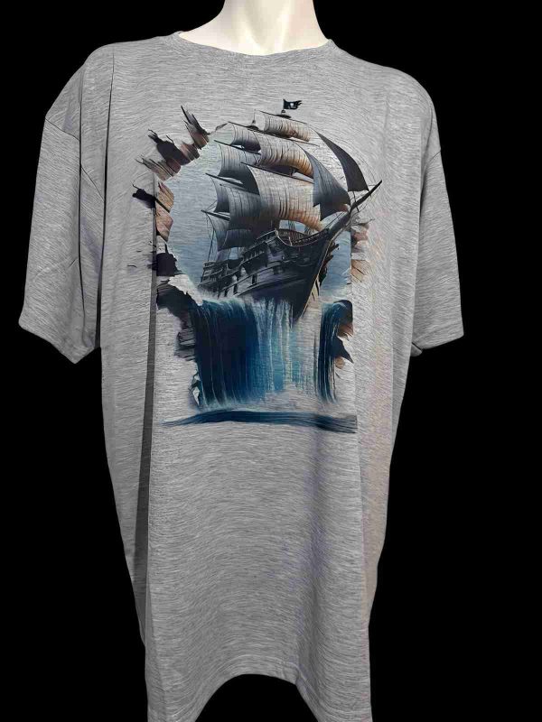 Piratenschiff Motiv Shirt