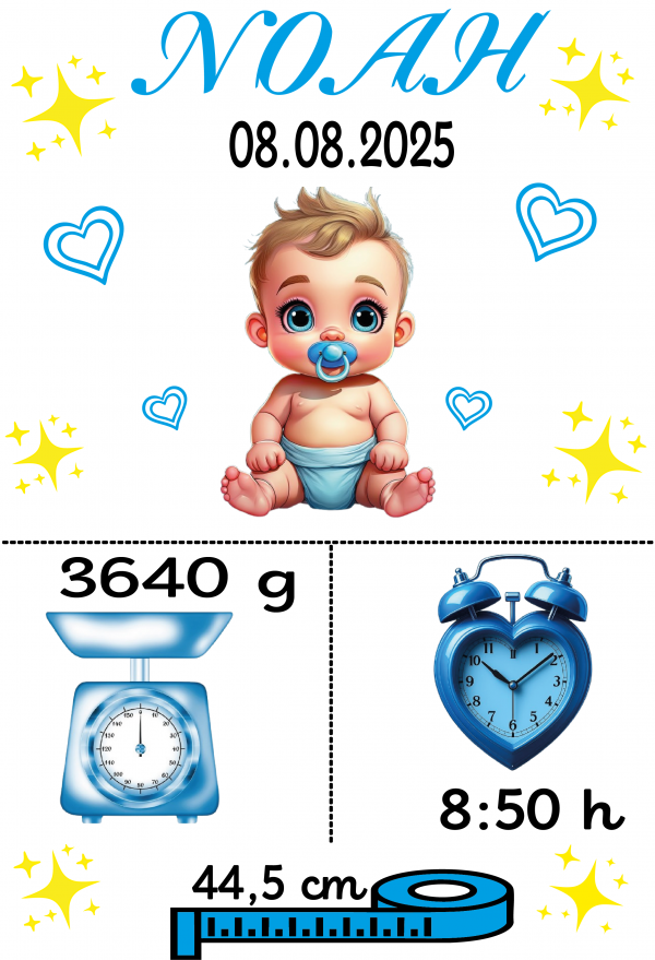 Babybody Geschenk Geburt